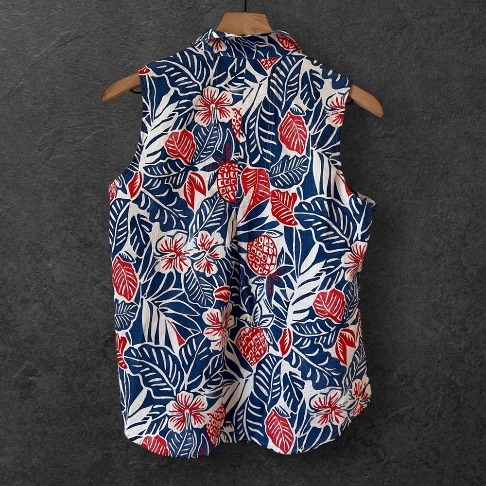 Tommy Bahama Nova Wave Coco Bay Sleeveless Top Size S - Picture 9 of 11